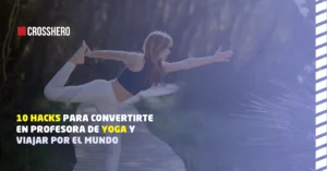 profesora de yoga